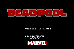 Deadpool (Homebrew) — Title screen